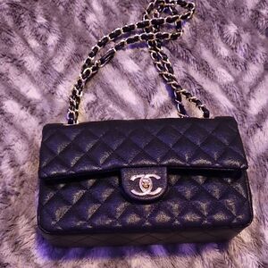 FAKE Channel Black Chain Bag